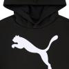 imagePUMA Boys Logo Pullover Hoodie Fleece Sweatshirt Large Front PocketPuma Black