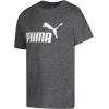 imagePUMA Boys No 1 Logo TShirtCharcoal Heather