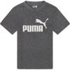 imagePUMA Boys No 1 Logo TShirtCharcoal Heather