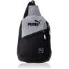 imagePUMA EVERCAT SIDEWALL SLING BACKPACKBlackSilverOne SizeHeather Grey