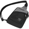 imagePUMA EVERCAT SIDEWALL SLING BACKPACKBlackSilverOne SizeHeather Grey