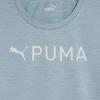 imagePUMA Girls Active Essentials Short Sleeve Performance TShirtTurquoise Aqua
