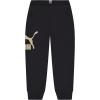 imagePUMA Girls Core Logo Jogger Fleece Lined Elastic Waistband Pull on PantPuma Black