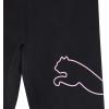 imagePUMA Girls Core Logo Legging Elastic Waistband Soft ampamp ComfortableBlack