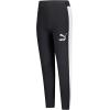 imagePUMA Girls Core Logo Legging Elastic Waistband Soft ampamp ComfortableBlackWhite Stripe