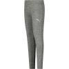 imagePUMA Girls Core Logo Legging Elastic Waistband Soft ampamp ComfortableCastlerrock Heather