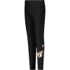 imagePUMA Girls Core Logo Legging Elastic Waistband Soft ampamp ComfortablePuma BlackRose Gold