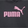imagePUMA Girls Long Sleeve Sweater Crewneck Pullover Soft Knit FabricGalactic Gray