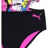 imagePUMA Girls One Piece Bathing Suit Athletic Swimsuit Quick Dry Day DreamPuma BlackFloral