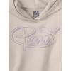 imagePUMA Girls Oversized Hoodie Fleece Lined Logo GraphicsAlpine Snow