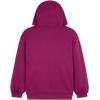 imagePUMA Girls Oversized Hoodie Fleece Lined Logo GraphicsMagenta Gleam