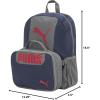 imagePUMA KIDS EVERCAT BACKPACK ampamp LUNCH KIT COMBONavyRed