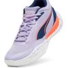 imagePUMA Mens Playmaker Pro Basketball Shoes Jet BlackWhite 9Whitepersian Bluefire Orchidvivid Viola