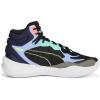 imagePUMA Mens Playmaker Pro Mid SneakerBlackelektro Purple