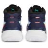 imagePUMA Mens Playmaker Pro Mid SneakerBlackelektro Purple