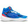 imagePUMA Mens Playmaker Pro Mid SneakerBlackpersian Bluefire Orchidultra Blue