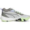 imagePUMA Mens Playmaker Pro Mid SneakerPlatinum Grayfizzy Lime