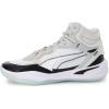 imagePUMA Mens Playmaker Pro Mid SneakerWhiteBlack