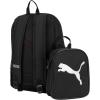 imagePUMA Unisex Kids Colony Lunch Kit ampamp Backpack Combo BlackMetallic Silver MediumBlackMetallic Silver