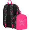 imagePUMA Unisex Kids Colony Lunch Kit ampamp Backpack Combo BlackMetallic Silver MediumKnockout Pink