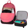 imagePUMA Unisex Kids Colony Lunch Kit ampamp Backpack Combo BlackMetallic Silver MediumMagic Rose Heather