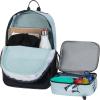 imagePUMA Unisex Kids Colony Lunch Kit ampamp Backpack Combo BlackMetallic Silver MediumModern MintNew Navy