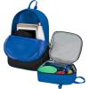 imagePUMA Unisex Kids Colony Lunch Kit ampamp Backpack Combo BlackMetallic Silver MediumVivid BlueBlackAquatic
