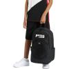 imagePUMA Unisex Kids Rally Backpack BlackMetallic Silver LargeHigh Risk Red