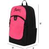 imagePUMA Unisex Kids Rally Backpack BlackMetallic Silver LargeKnockout Pink