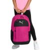 imagePUMA Unisex Kids Terrain Backpack Galactic Grey Heather LargeDark Pink Heather
