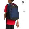imagePUMA Unisex Kids Terrain Backpack Galactic Grey Heather LargeNavy Blue Heather