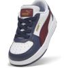 imagePUMA UnisexChild Caven Alternative Closure Shoes SneakerPuma Whitedark Jasperpuma Navygold