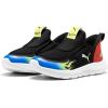 imagePUMA UnisexChild Fun Racer Slip on SneakerPuma Blacklemon Sherbertpuma Team Royal