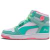 imagePUMA UnisexChild Rebound Layup Mid Squishmallows Shoes SneakerMintpuma Whitemint Melt