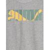 imagePUMA boys 3 Piece Set Short Sleeve Cotton Jersey Tshirt and Muscle Tee ampamp Matching ShortApricotHeather Grey