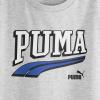 imagePUMA boys 3 Piece Set Short Sleeve Cotton Jersey Tshirt and Muscle Tee ampamp Matching ShortHeather GreyBlue