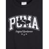 imagePUMA boys 3 Piece Set Short Sleeve Cotton Jersey Tshirts ampamp Matching Tricot PantPuma Black