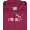 imagePUMA girls Core Logo Zip Up HoodieBerry