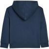 imagePUMA girls Core Logo Zip Up HoodieDark Indigo