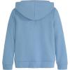 imagePUMA girls Core Logo Zip Up HoodieZen Blue