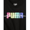 imagePUMA girls Long Sleeve Tee ampamp Legging Set Logo Graphics CrewneckPuma Black