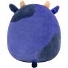 imageSquishmallows Original 8Inch Ingred Purple and Black Spotted Cow  Official Jazwares Plush LittleBlack Spotted Cow