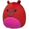 imageSquishmallows Original 8Inch Ingred Purple and Black Spotted Cow  Official Jazwares Plush LittleMaroon Capybara