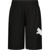 imagePUMA Boys Core Essential Athletic ShortsPuma BlackWhite