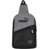 imagePUMA EVERCAT SIDEWALL SLING BACKPACKBlackSilverOne SizeHeather Grey