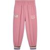 imagePUMA Girls Core Logo Jogger Fleece Lined Elastic Waistband Pull on PantPoised Pink