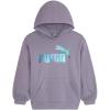 imagePUMA Girls Oversized Hoodie Fleece Lined Logo GraphicsPale Plum