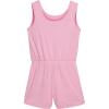 imagePUMA girls Sleeveless Romper One Piece Outfit Lightweight ampamp BreathableMedium Pink
