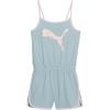 imagePUMA girls Sleeveless Romper One Piece Outfit Lightweight ampamp BreathableTurquoise Aqua