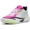 imagePuma Mens Allpro Nitro Skybreak Basketball ShoesPuma Whitemint Meltfluro Pink Pes